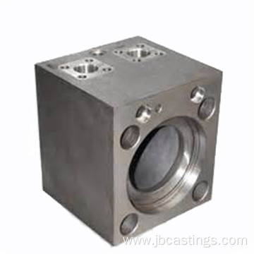 CNC Machined Steel Customized Valve Block